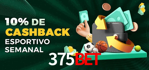 10% de bônus de cashback na 375bet
